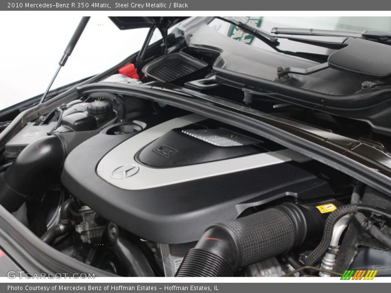 Steel Grey Metallic / Black 2010 Mercedes-Benz R 350 4Matic