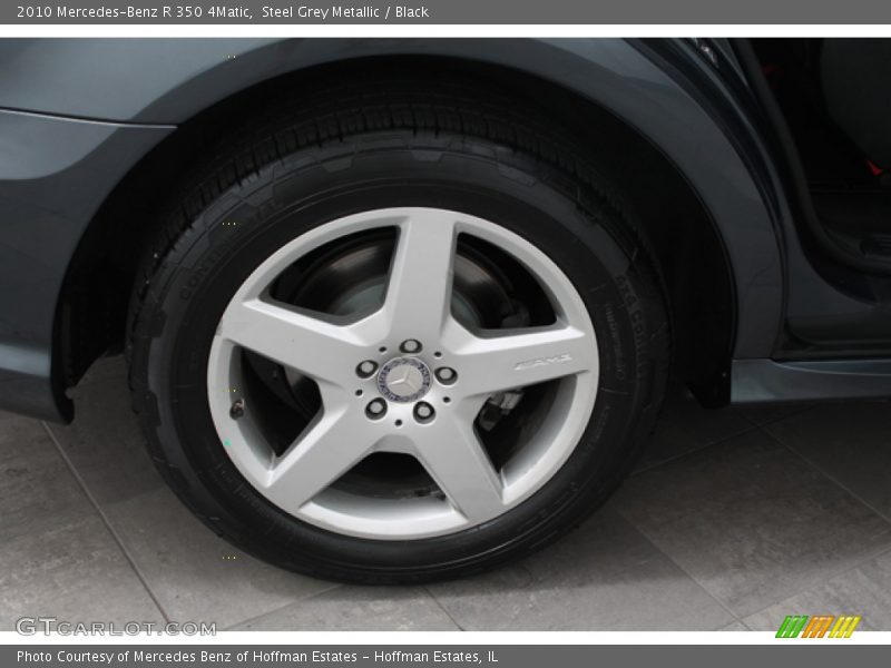 Steel Grey Metallic / Black 2010 Mercedes-Benz R 350 4Matic