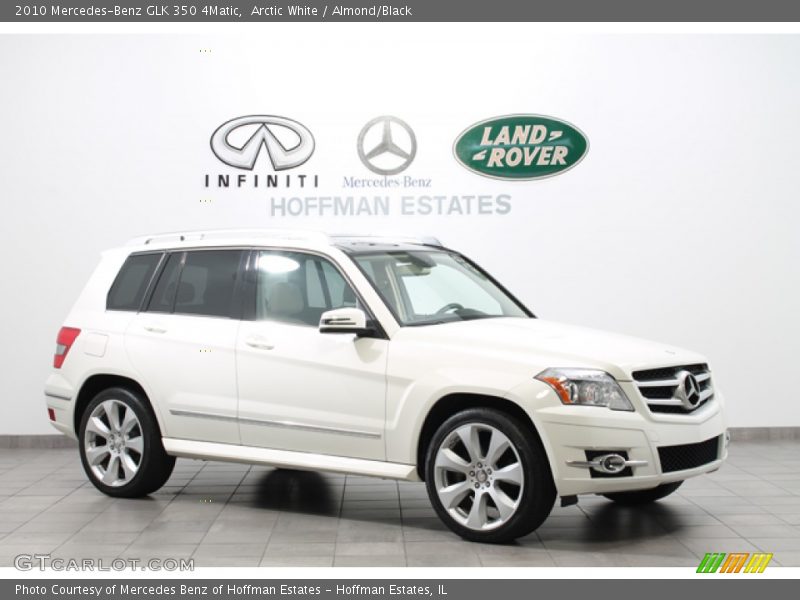 Arctic White / Almond/Black 2010 Mercedes-Benz GLK 350 4Matic