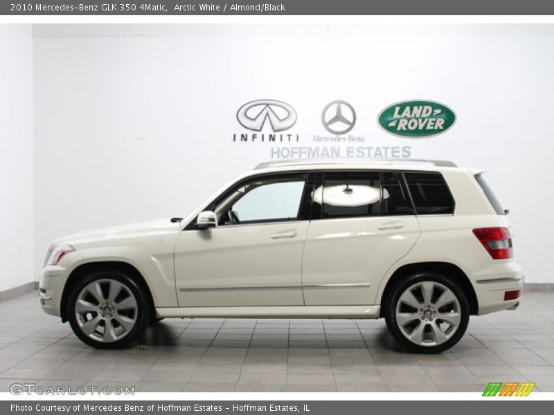 Arctic White / Almond/Black 2010 Mercedes-Benz GLK 350 4Matic