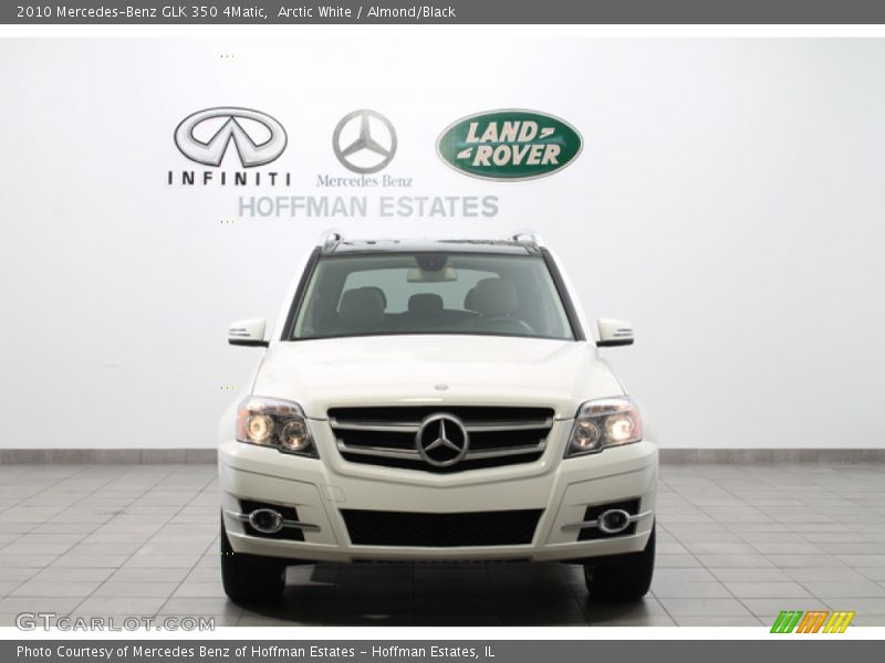 Arctic White / Almond/Black 2010 Mercedes-Benz GLK 350 4Matic