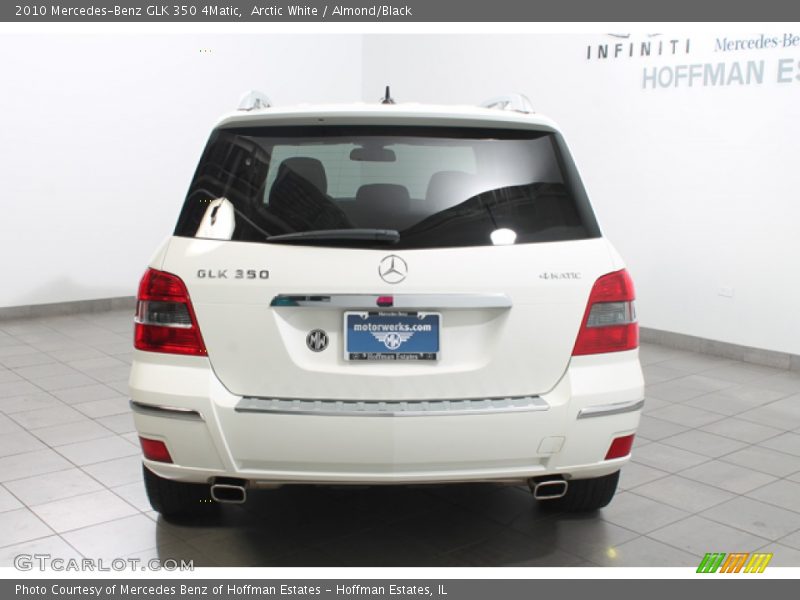 Arctic White / Almond/Black 2010 Mercedes-Benz GLK 350 4Matic