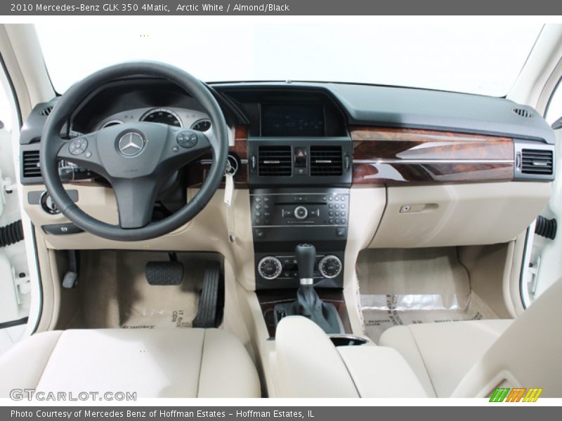 Arctic White / Almond/Black 2010 Mercedes-Benz GLK 350 4Matic
