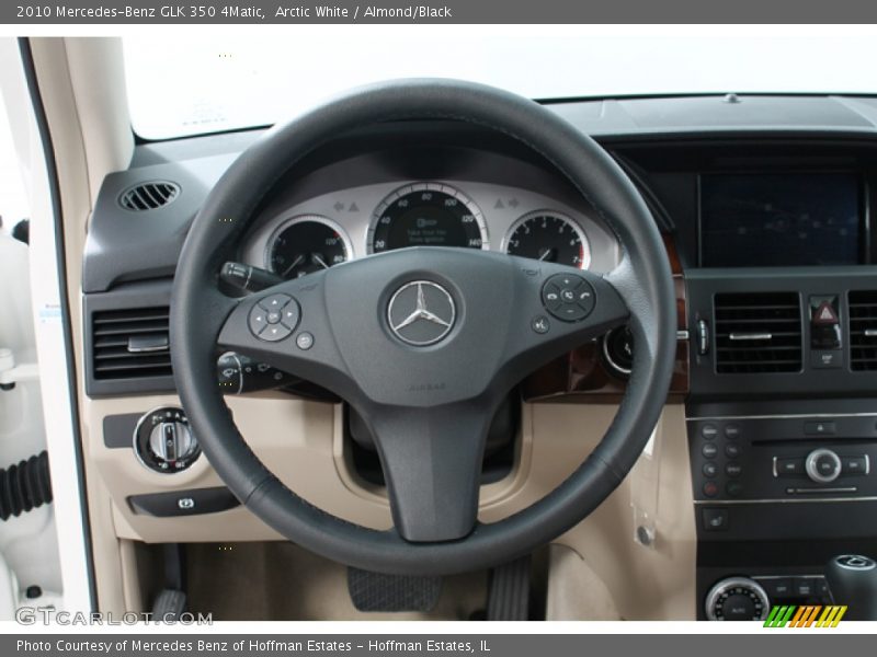 Arctic White / Almond/Black 2010 Mercedes-Benz GLK 350 4Matic