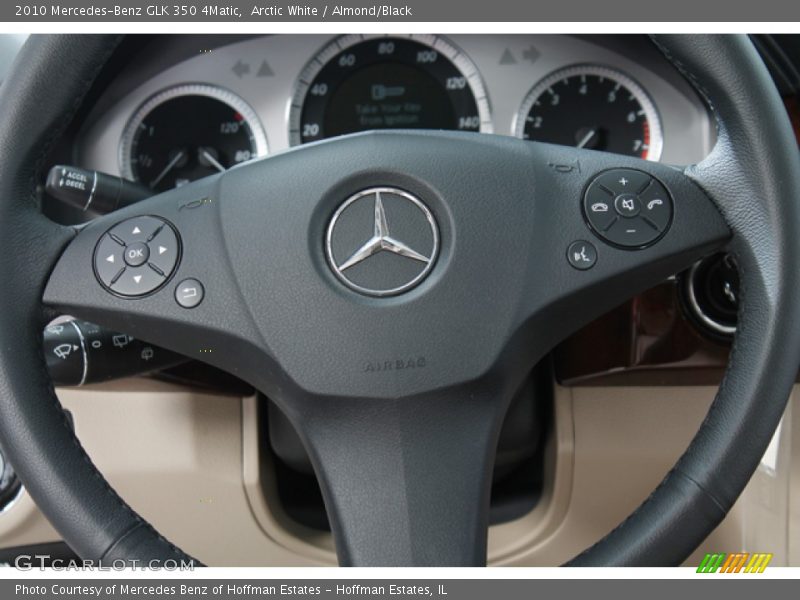 Arctic White / Almond/Black 2010 Mercedes-Benz GLK 350 4Matic