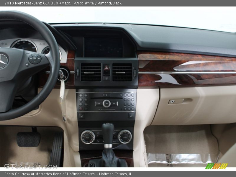 Arctic White / Almond/Black 2010 Mercedes-Benz GLK 350 4Matic