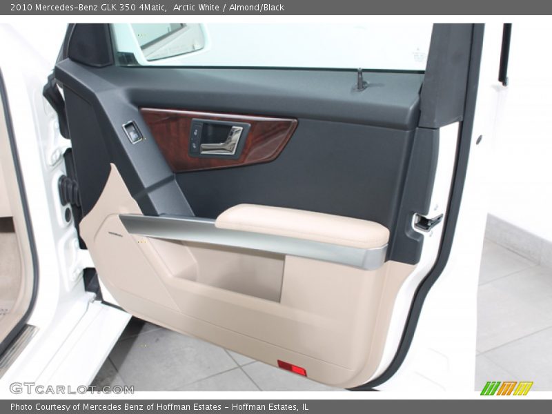 Arctic White / Almond/Black 2010 Mercedes-Benz GLK 350 4Matic