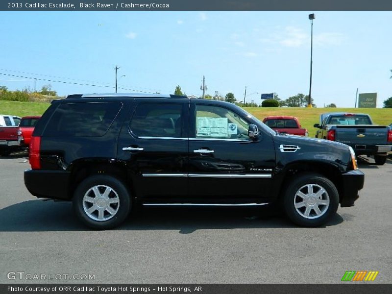 Black Raven / Cashmere/Cocoa 2013 Cadillac Escalade