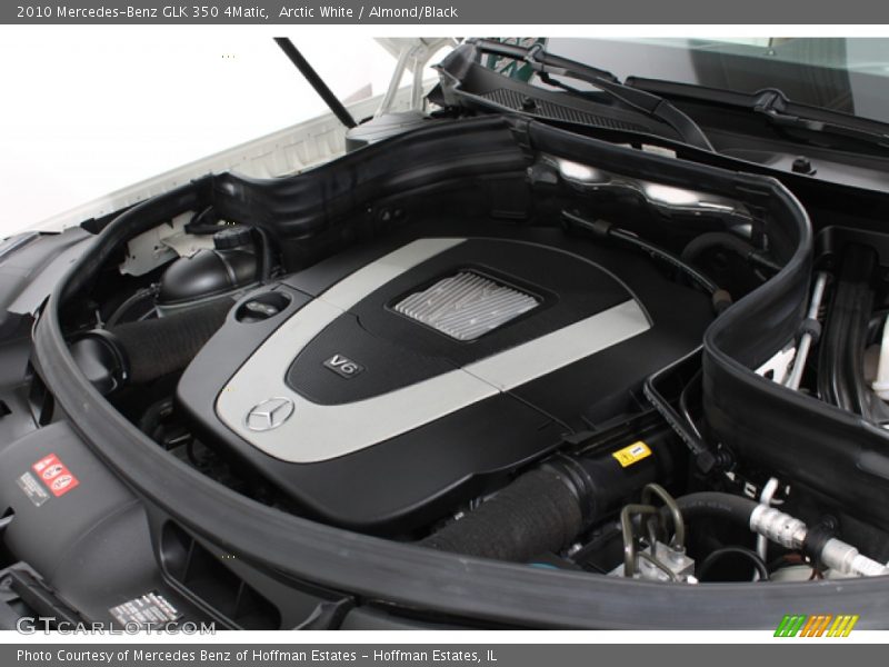 Arctic White / Almond/Black 2010 Mercedes-Benz GLK 350 4Matic