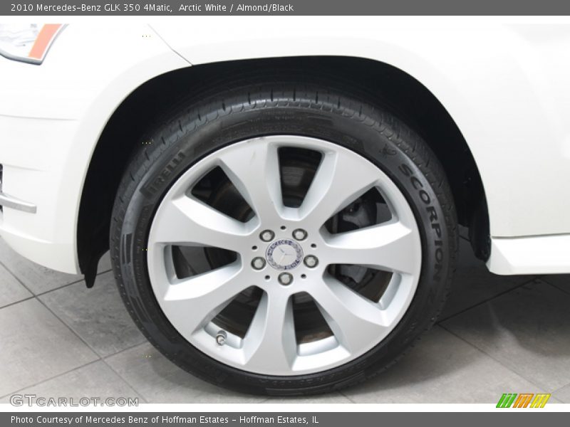 Arctic White / Almond/Black 2010 Mercedes-Benz GLK 350 4Matic