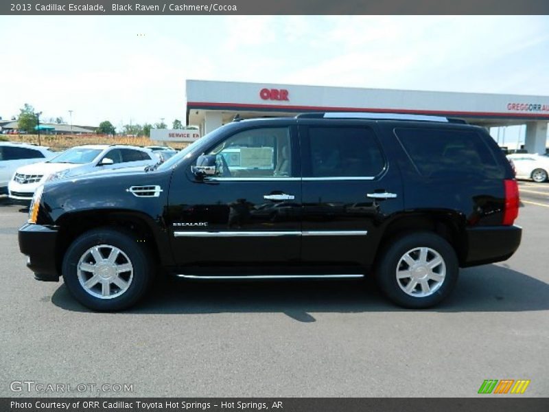 Black Raven / Cashmere/Cocoa 2013 Cadillac Escalade