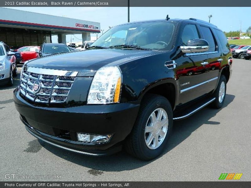 Black Raven / Cashmere/Cocoa 2013 Cadillac Escalade