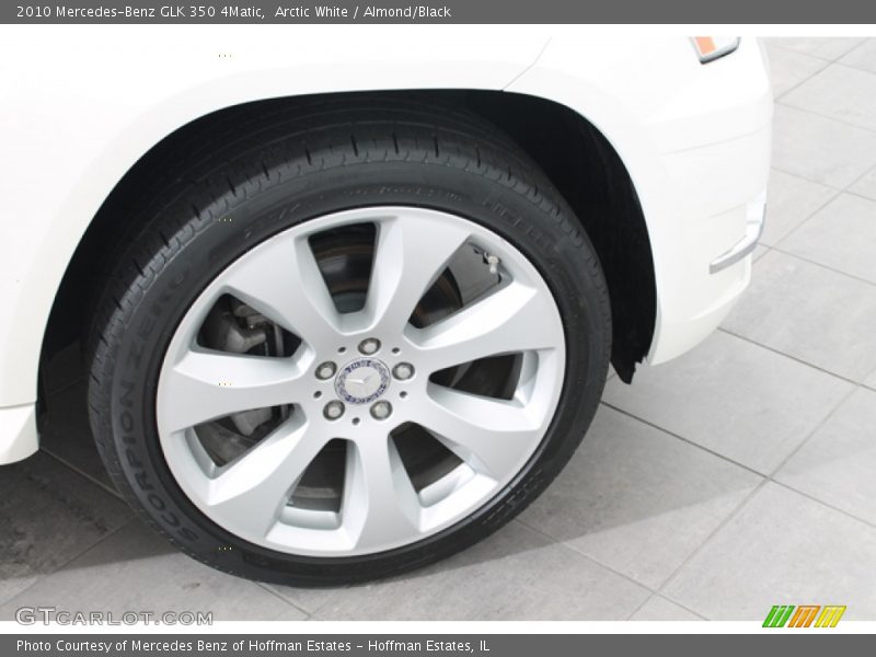 Arctic White / Almond/Black 2010 Mercedes-Benz GLK 350 4Matic
