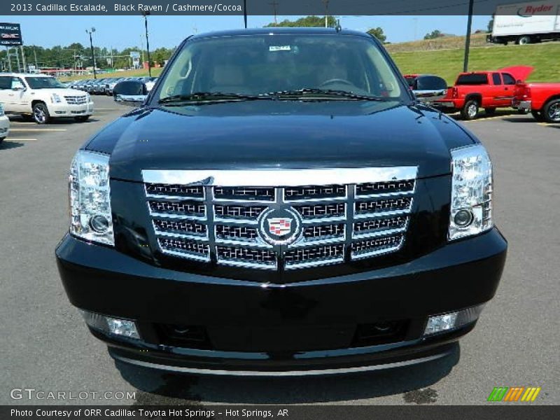 Black Raven / Cashmere/Cocoa 2013 Cadillac Escalade