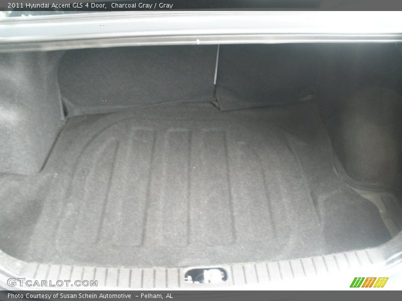 Charcoal Gray / Gray 2011 Hyundai Accent GLS 4 Door