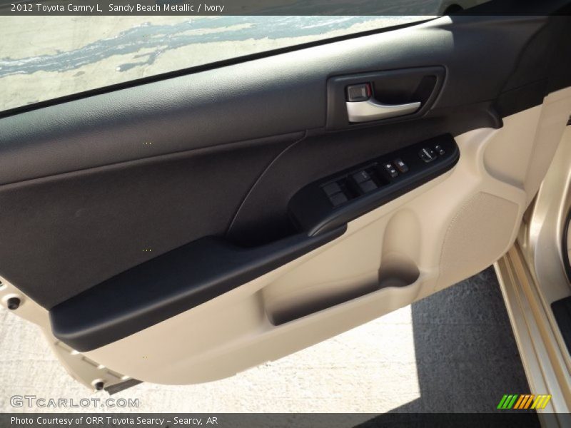 Sandy Beach Metallic / Ivory 2012 Toyota Camry L