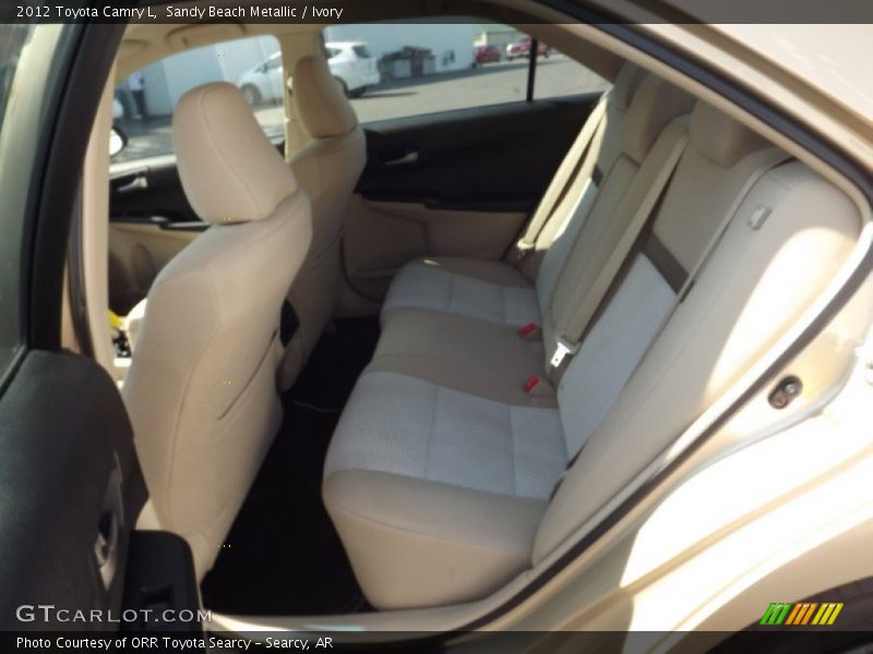 Sandy Beach Metallic / Ivory 2012 Toyota Camry L
