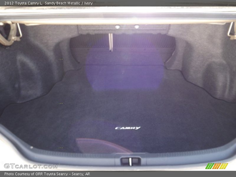 Sandy Beach Metallic / Ivory 2012 Toyota Camry L