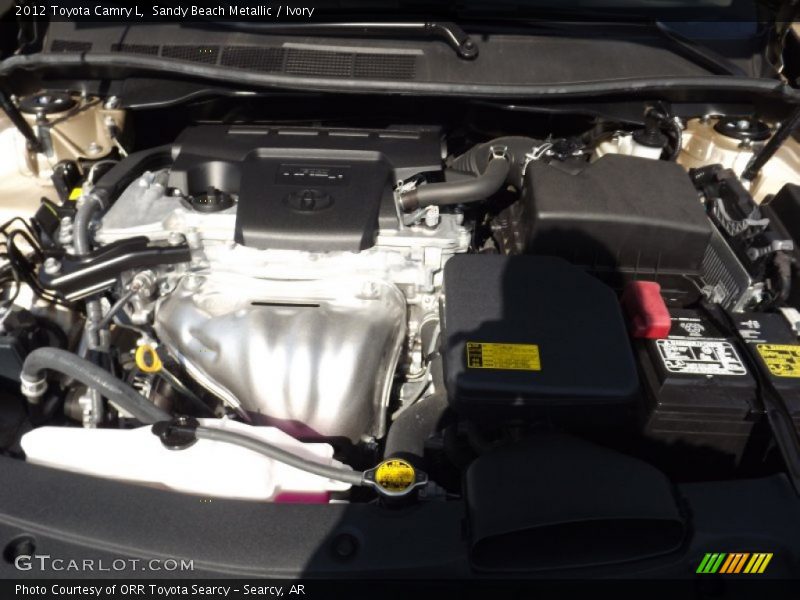 Sandy Beach Metallic / Ivory 2012 Toyota Camry L
