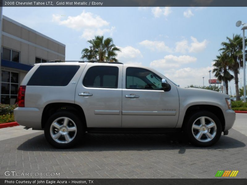 Gold Mist Metallic / Ebony 2008 Chevrolet Tahoe LTZ