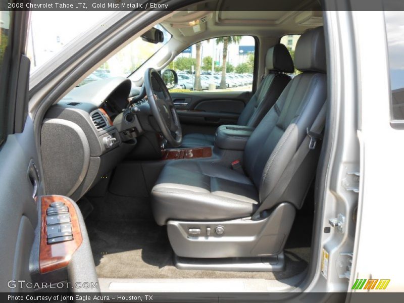 Gold Mist Metallic / Ebony 2008 Chevrolet Tahoe LTZ