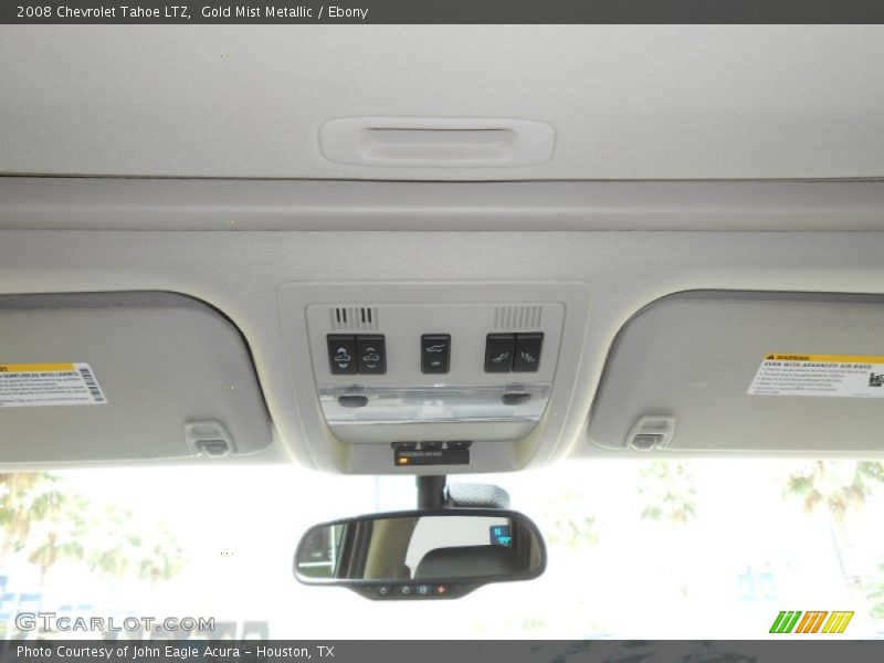 Gold Mist Metallic / Ebony 2008 Chevrolet Tahoe LTZ