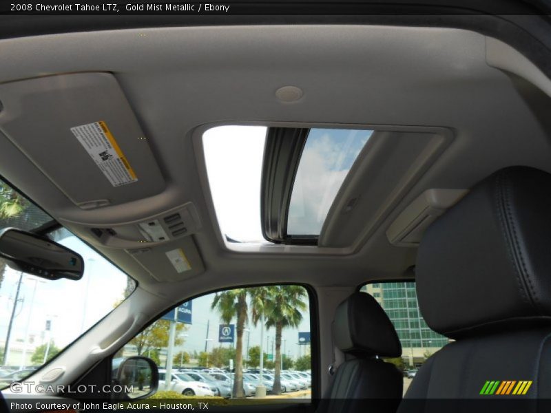 Gold Mist Metallic / Ebony 2008 Chevrolet Tahoe LTZ