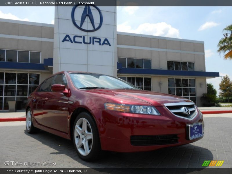 Redondo Red Pearl / Parchment 2005 Acura TL 3.2