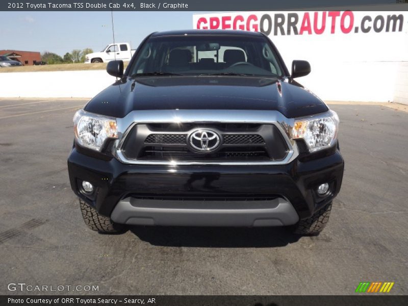 Black / Graphite 2012 Toyota Tacoma TSS Double Cab 4x4
