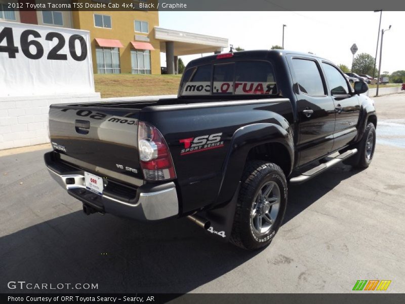 Black / Graphite 2012 Toyota Tacoma TSS Double Cab 4x4