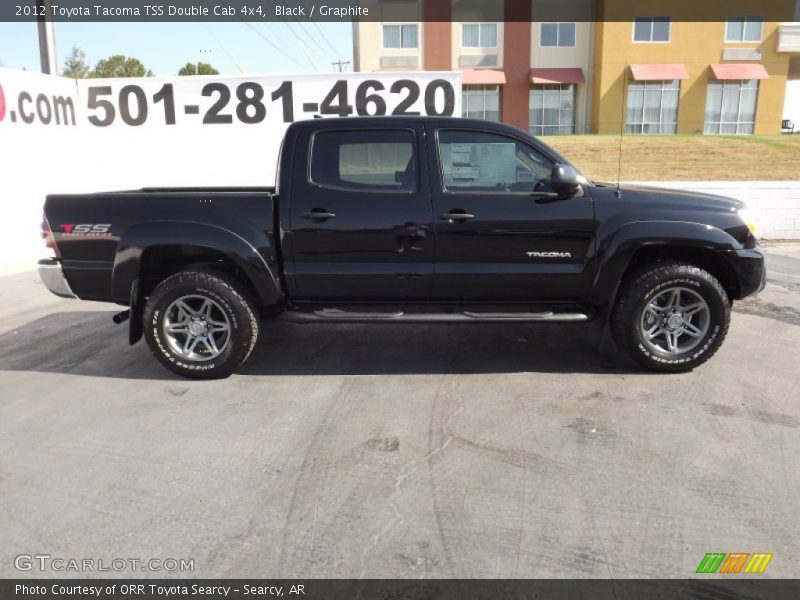 Black / Graphite 2012 Toyota Tacoma TSS Double Cab 4x4