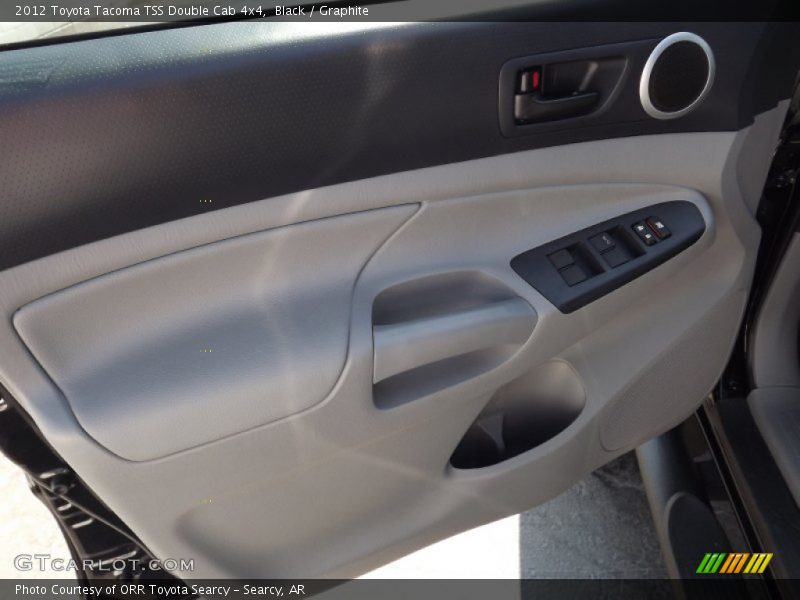 Black / Graphite 2012 Toyota Tacoma TSS Double Cab 4x4