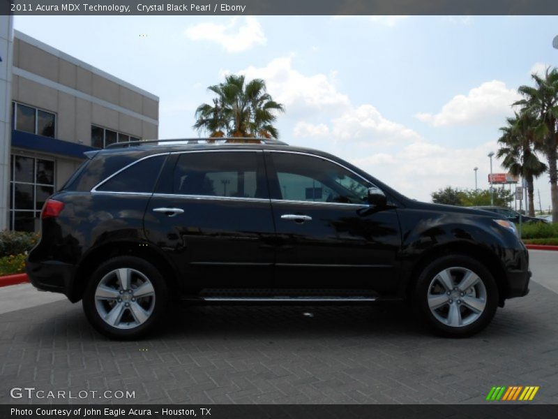 Crystal Black Pearl / Ebony 2011 Acura MDX Technology