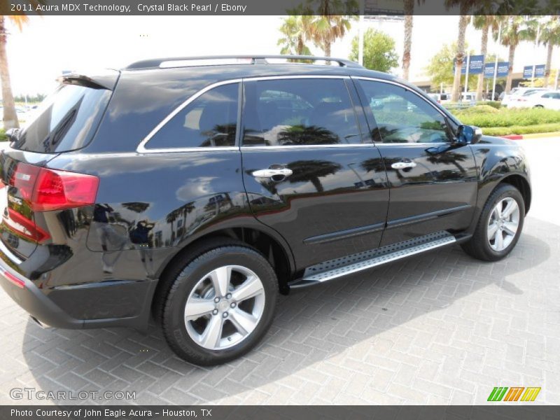 Crystal Black Pearl / Ebony 2011 Acura MDX Technology