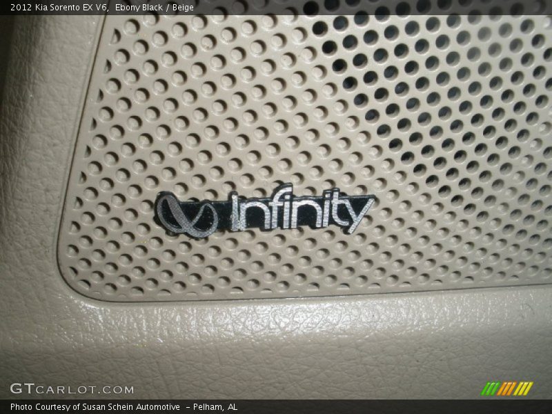 Ebony Black / Beige 2012 Kia Sorento EX V6