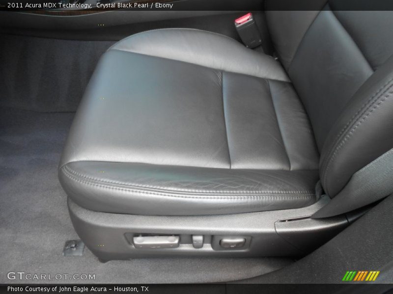 Crystal Black Pearl / Ebony 2011 Acura MDX Technology