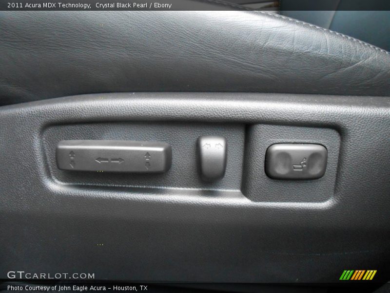 Crystal Black Pearl / Ebony 2011 Acura MDX Technology