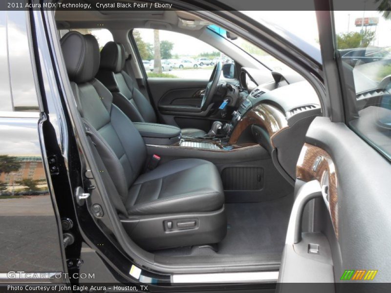 Crystal Black Pearl / Ebony 2011 Acura MDX Technology