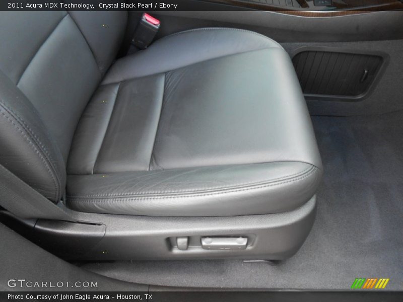 Crystal Black Pearl / Ebony 2011 Acura MDX Technology