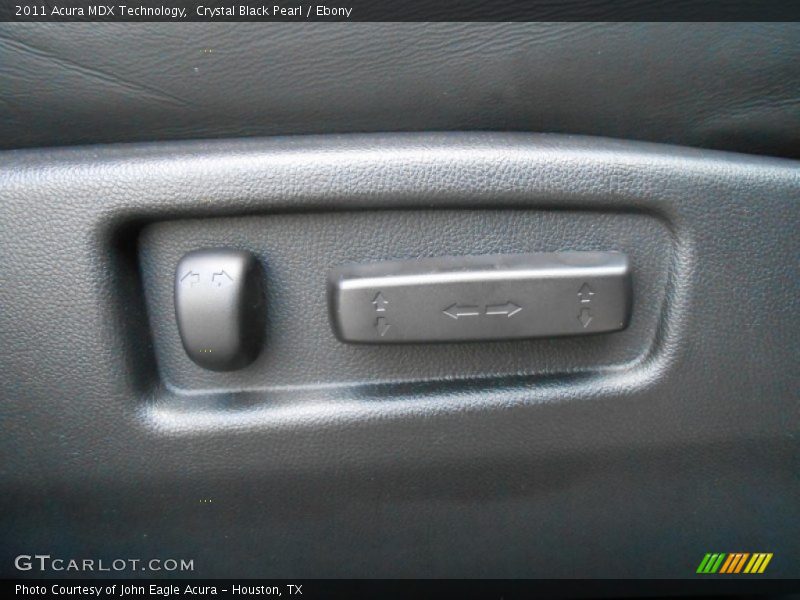 Crystal Black Pearl / Ebony 2011 Acura MDX Technology