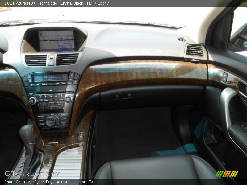 Crystal Black Pearl / Ebony 2011 Acura MDX Technology