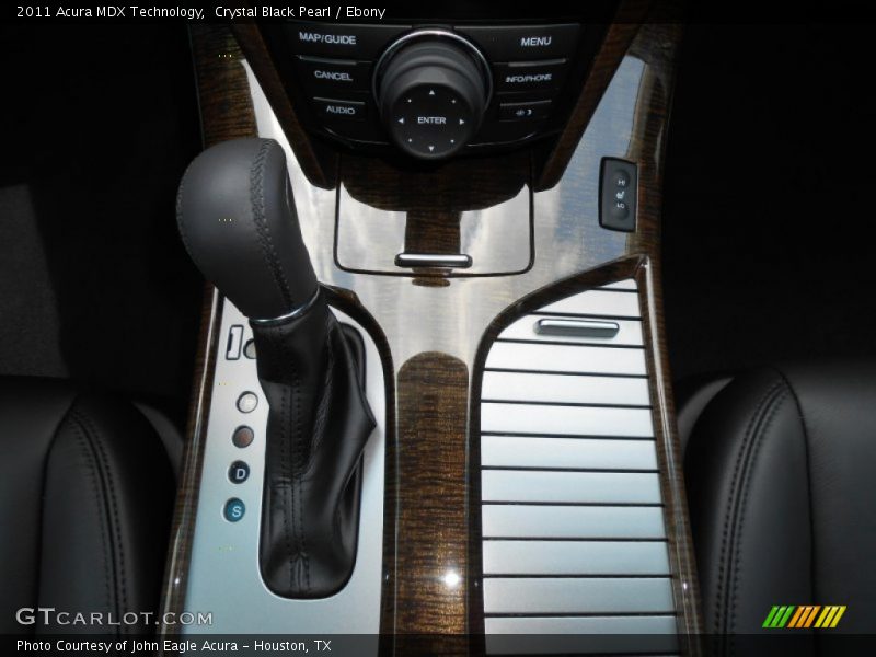 Crystal Black Pearl / Ebony 2011 Acura MDX Technology
