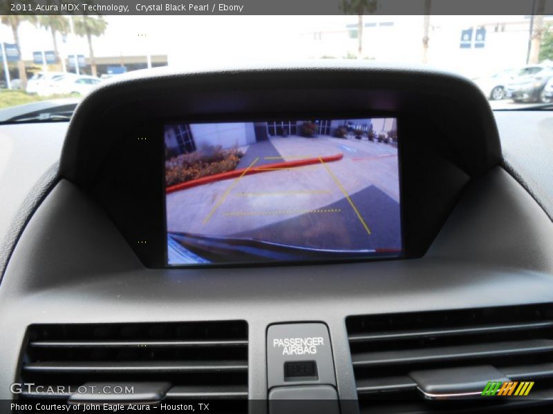 Crystal Black Pearl / Ebony 2011 Acura MDX Technology