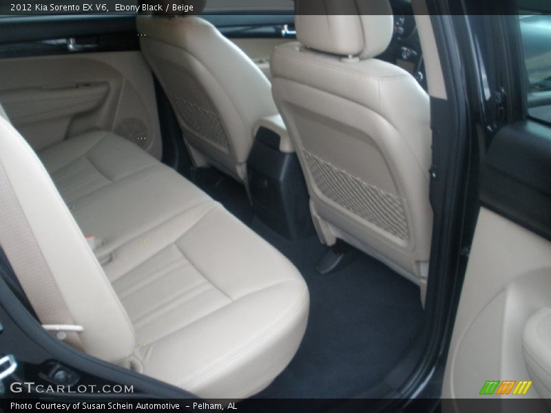 Ebony Black / Beige 2012 Kia Sorento EX V6