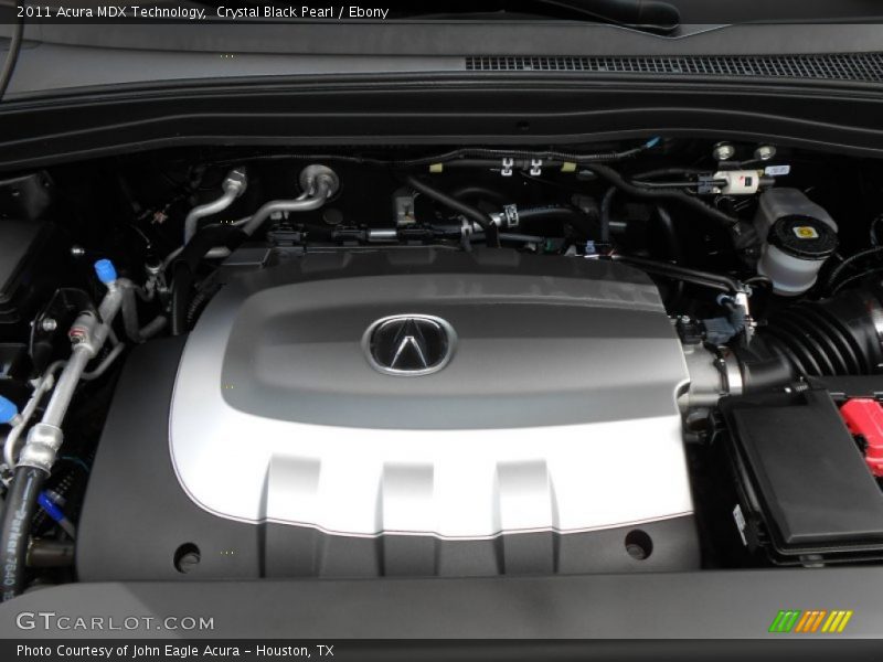 Crystal Black Pearl / Ebony 2011 Acura MDX Technology