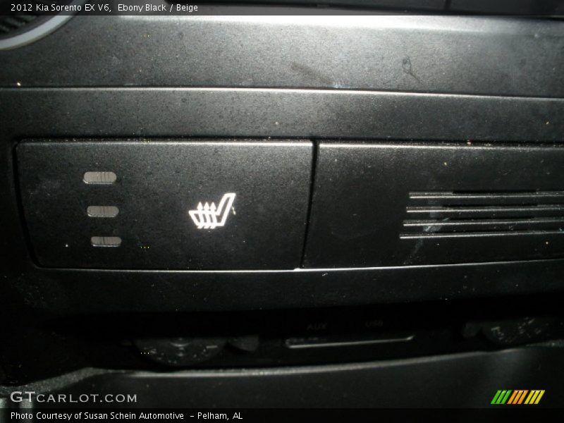 Ebony Black / Beige 2012 Kia Sorento EX V6