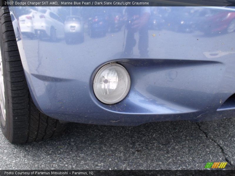 Marine Blue Pearl / Dark Slate Gray/Light Graystone 2007 Dodge Charger SXT AWD