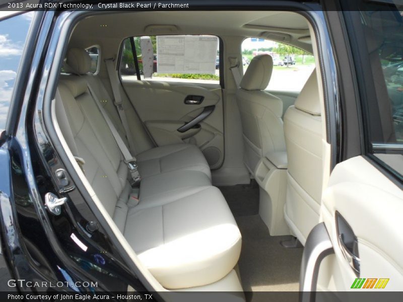 Crystal Black Pearl / Parchment 2013 Acura RDX Technology