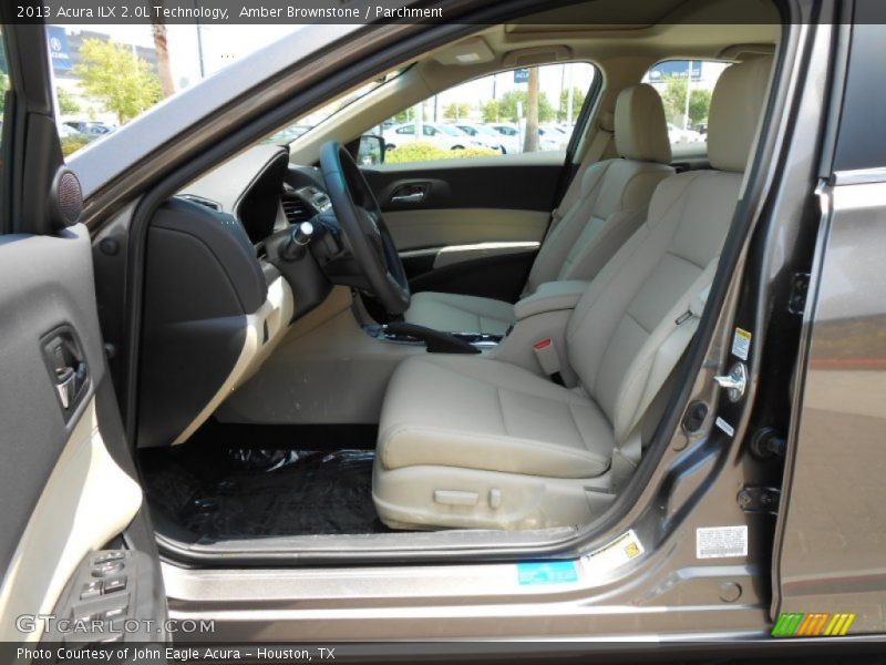 Front Seat of 2013 ILX 2.0L Technology