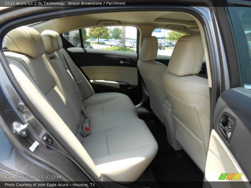 Rear Seat of 2013 ILX 2.0L Technology